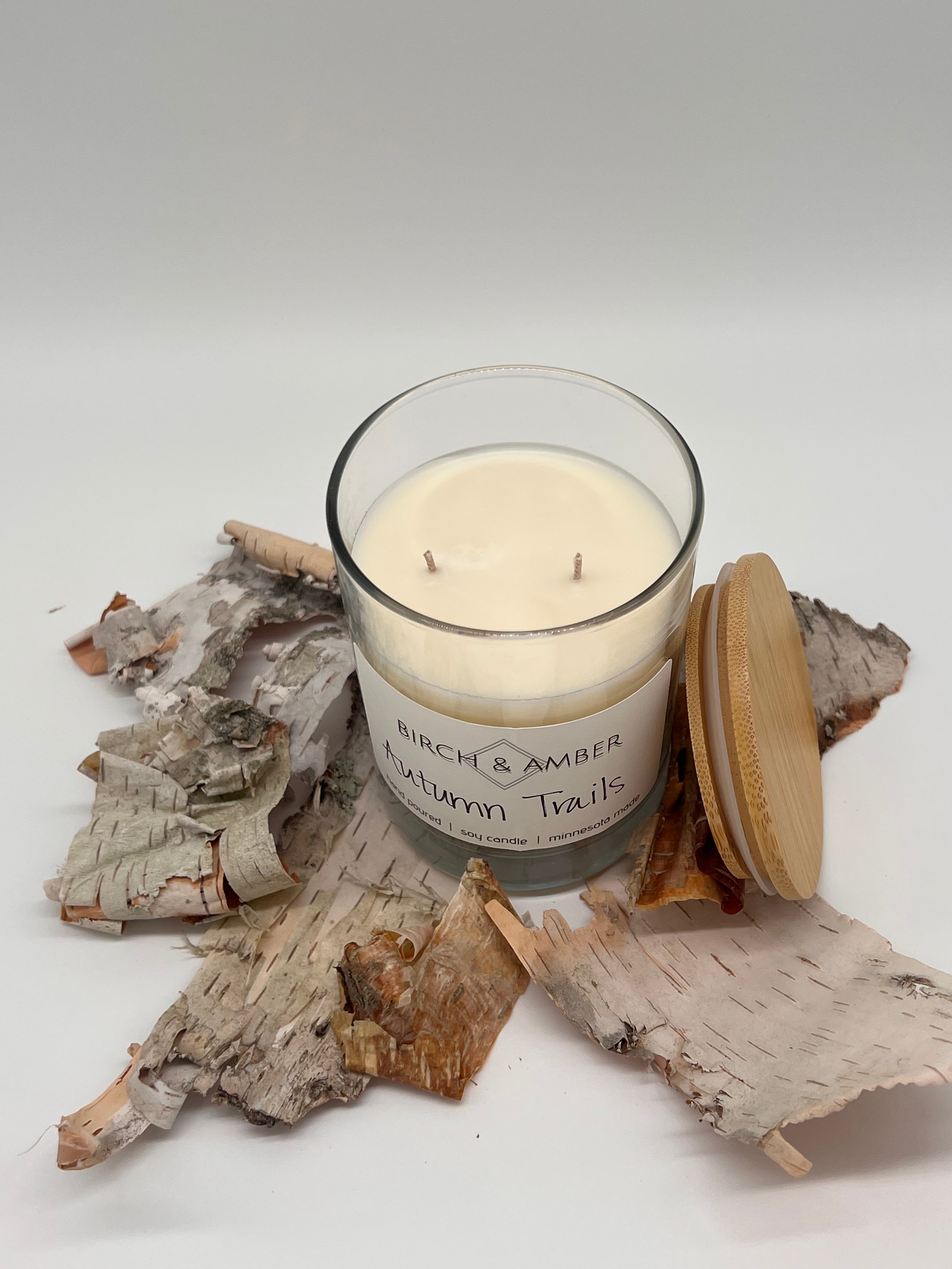 Autumn Trails Soy Candle | Handmade Minnesota Candle Company