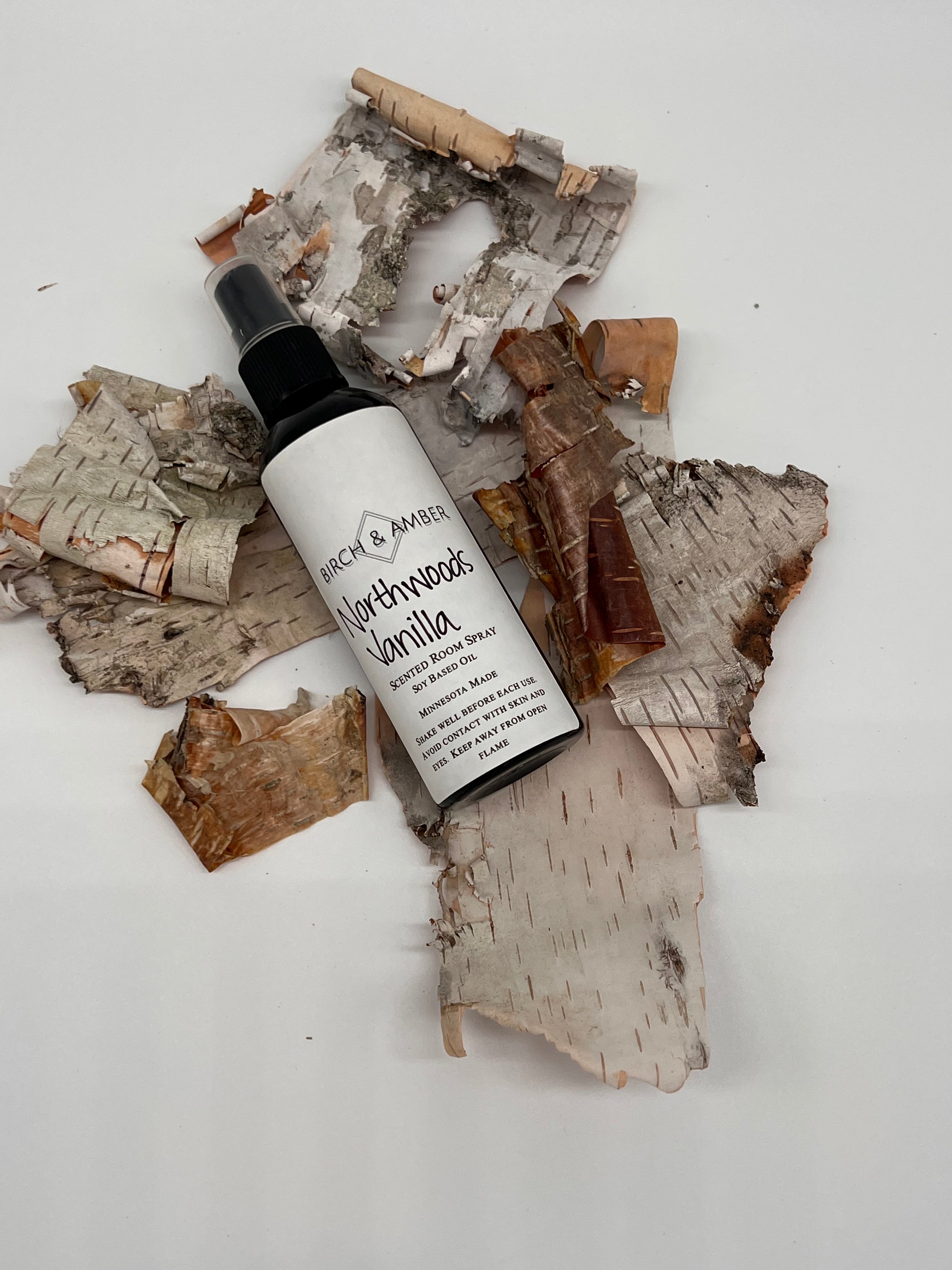 Northwoods Vanilla All-Natural Room Spray | Handmade Minnesota Candle Company