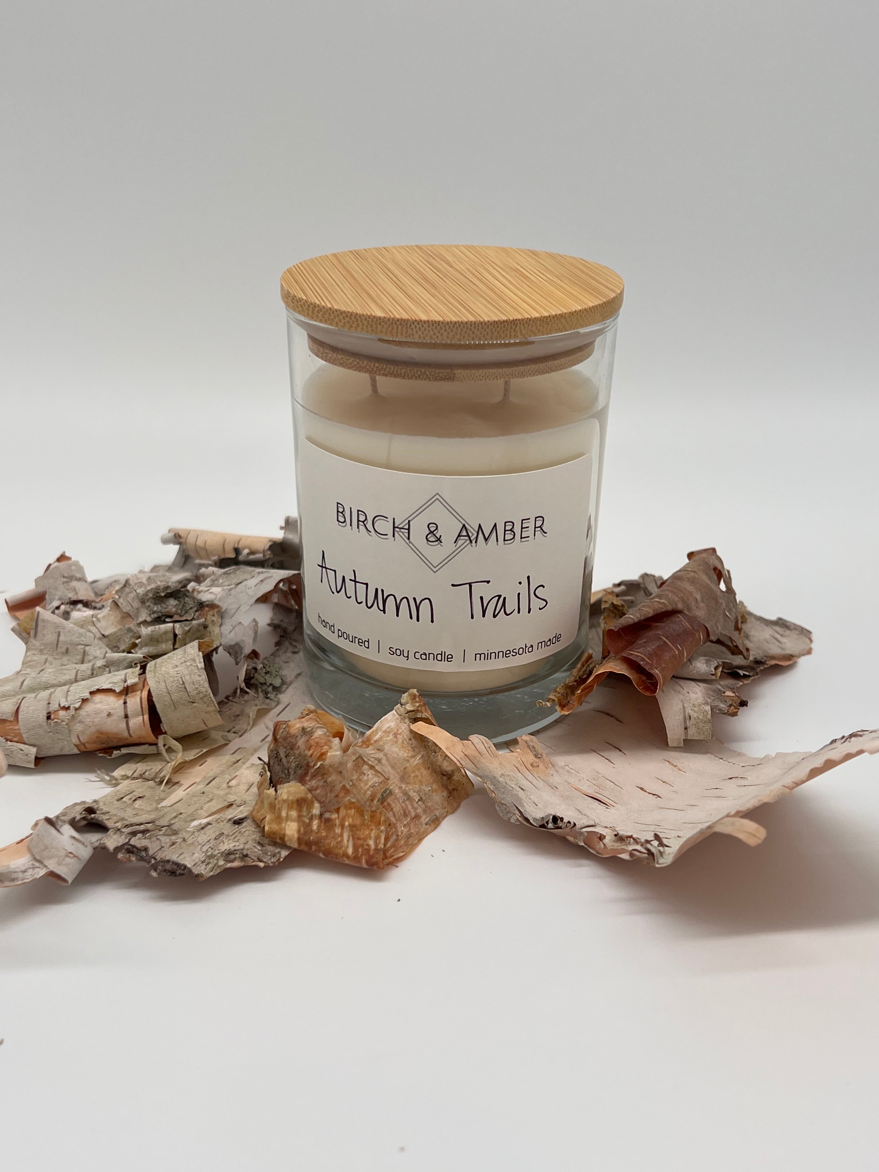 Autumn Trails Soy Candle | Handmade Minnesota Candle Company