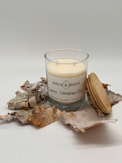 Sweet Cinnamon Chai Soy Candle | Handmade Minnesota Candle Company
