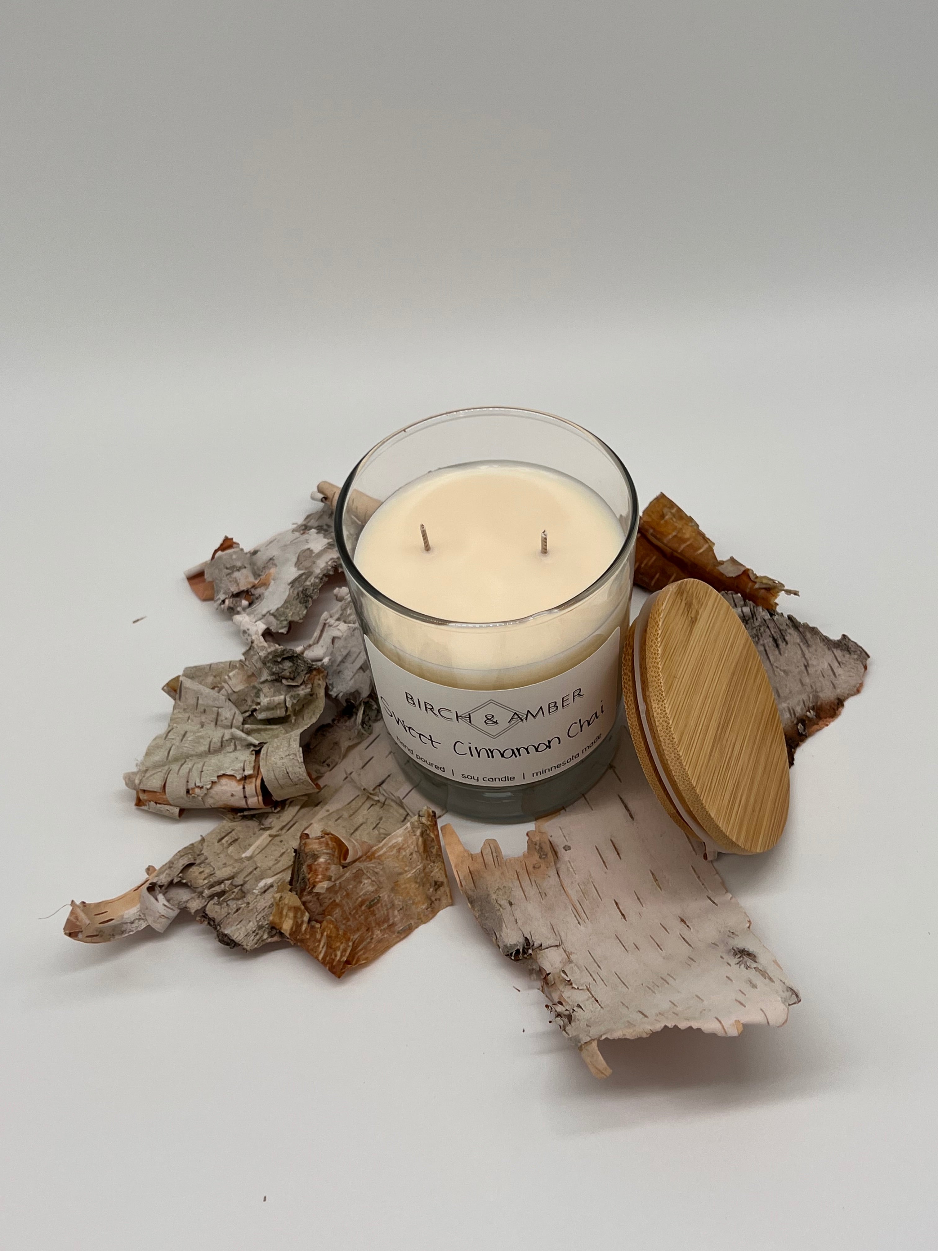 Sweet Cinnamon Chai Soy Candle | Handmade Minnesota Candle Company