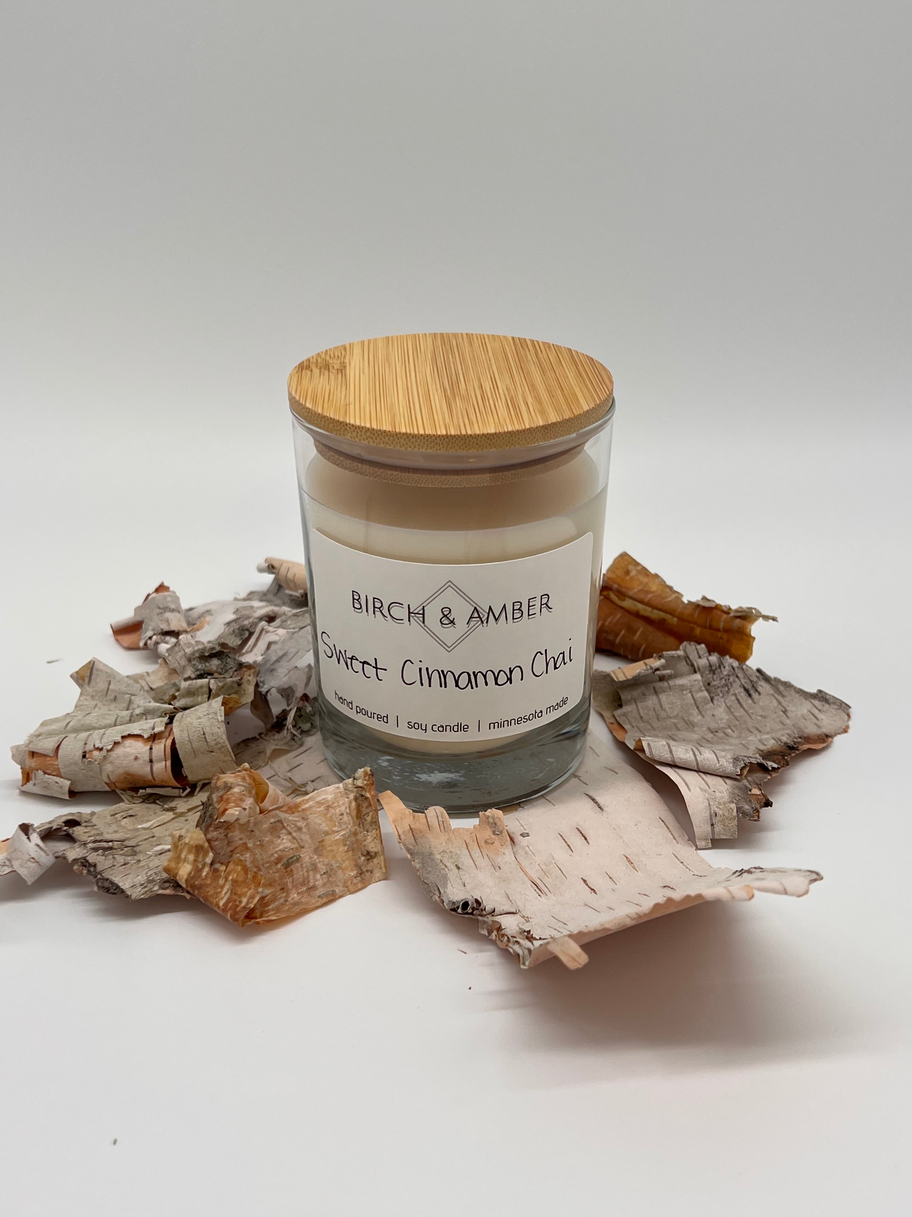 Sweet Cinnamon Chai Soy Candle | Handmade Minnesota Candle Company