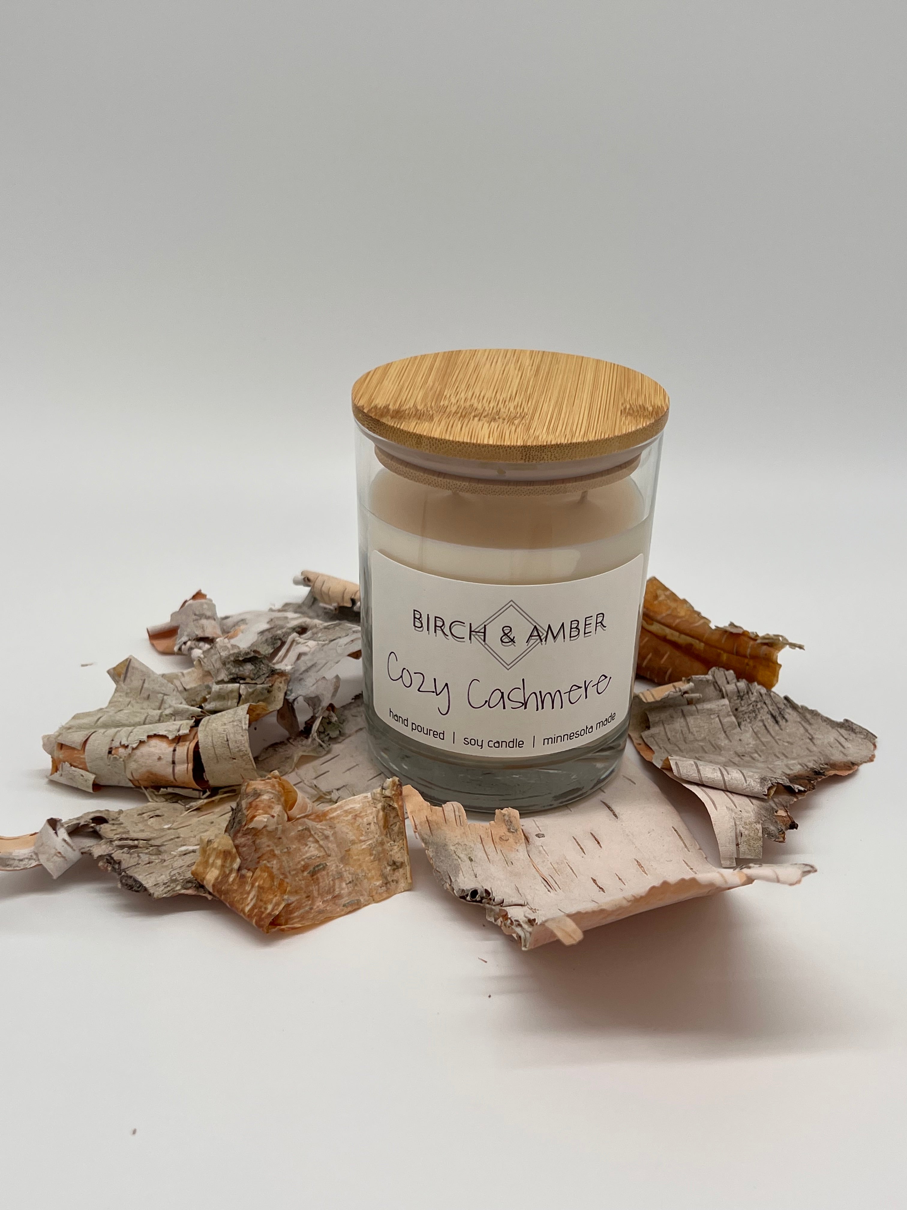 Cozy Cashmere Soy Candle | Handmade Minnesota Candle Company
