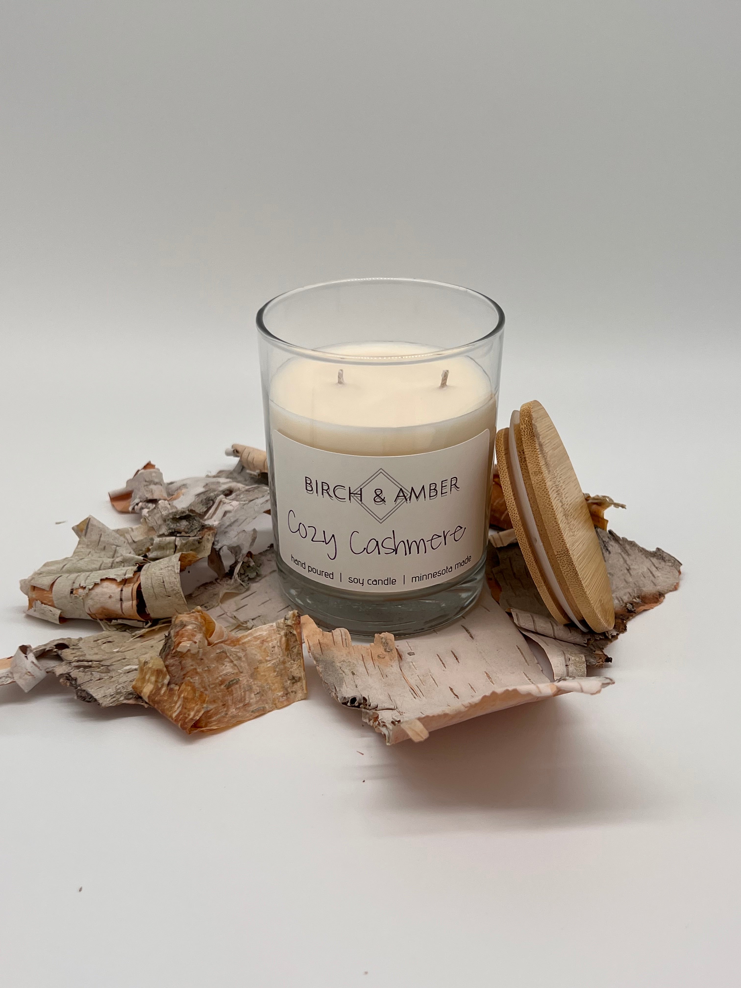 Cozy Cashmere Soy Candle | Handmade Minnesota Candle Company