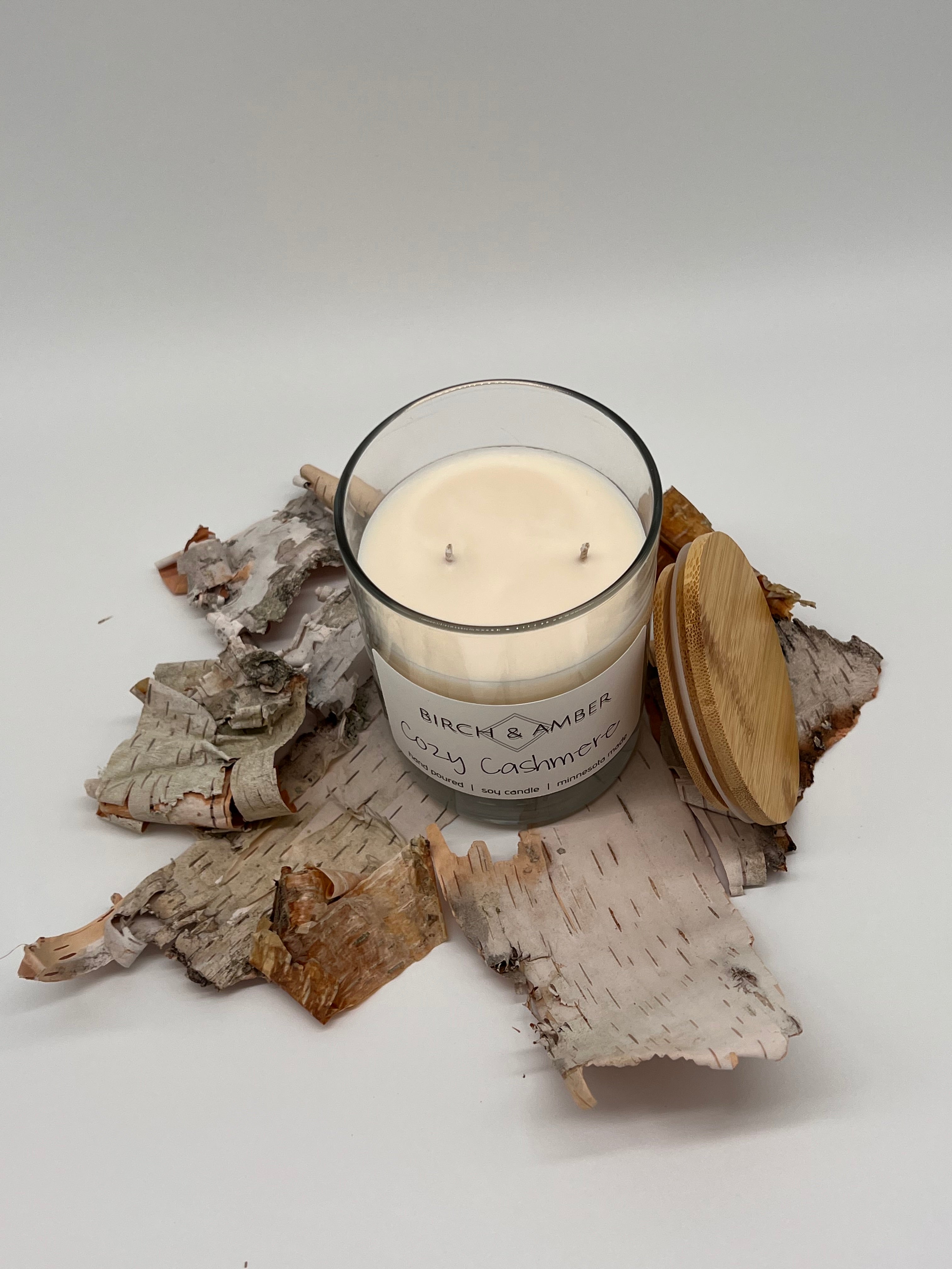Cozy Cashmere Soy Candle | Handmade Minnesota Candle Company