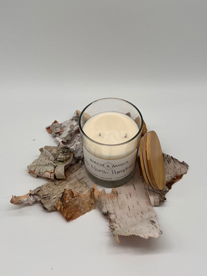 Up North Pumpkin Soy Candle | Handmade Minnesota Candle Company