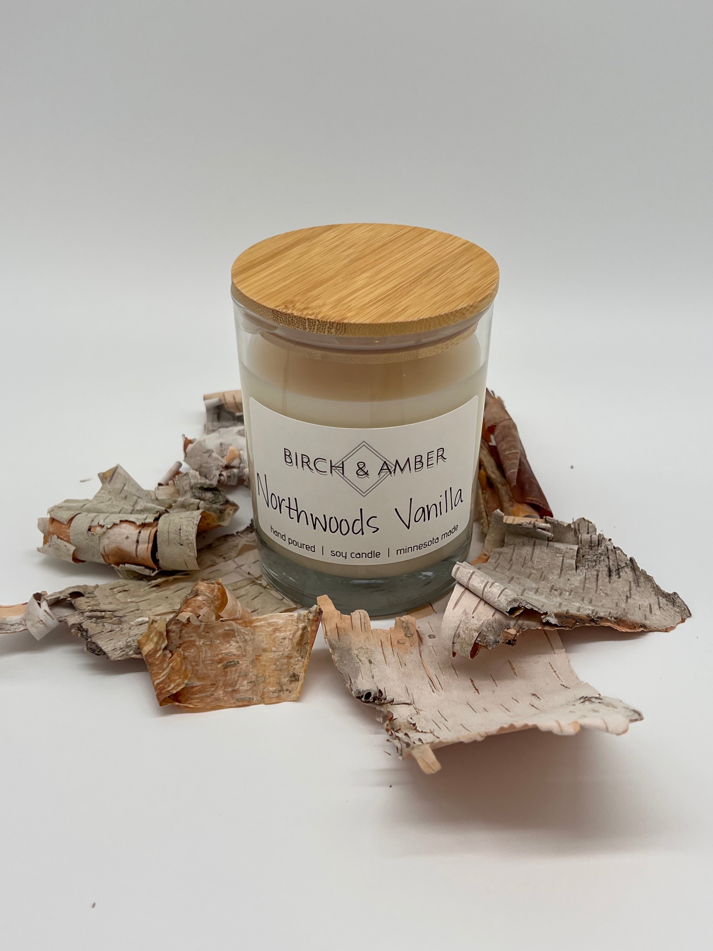Northwoods Vanilla Soy Candle | Handmade Minnesota Candle Company