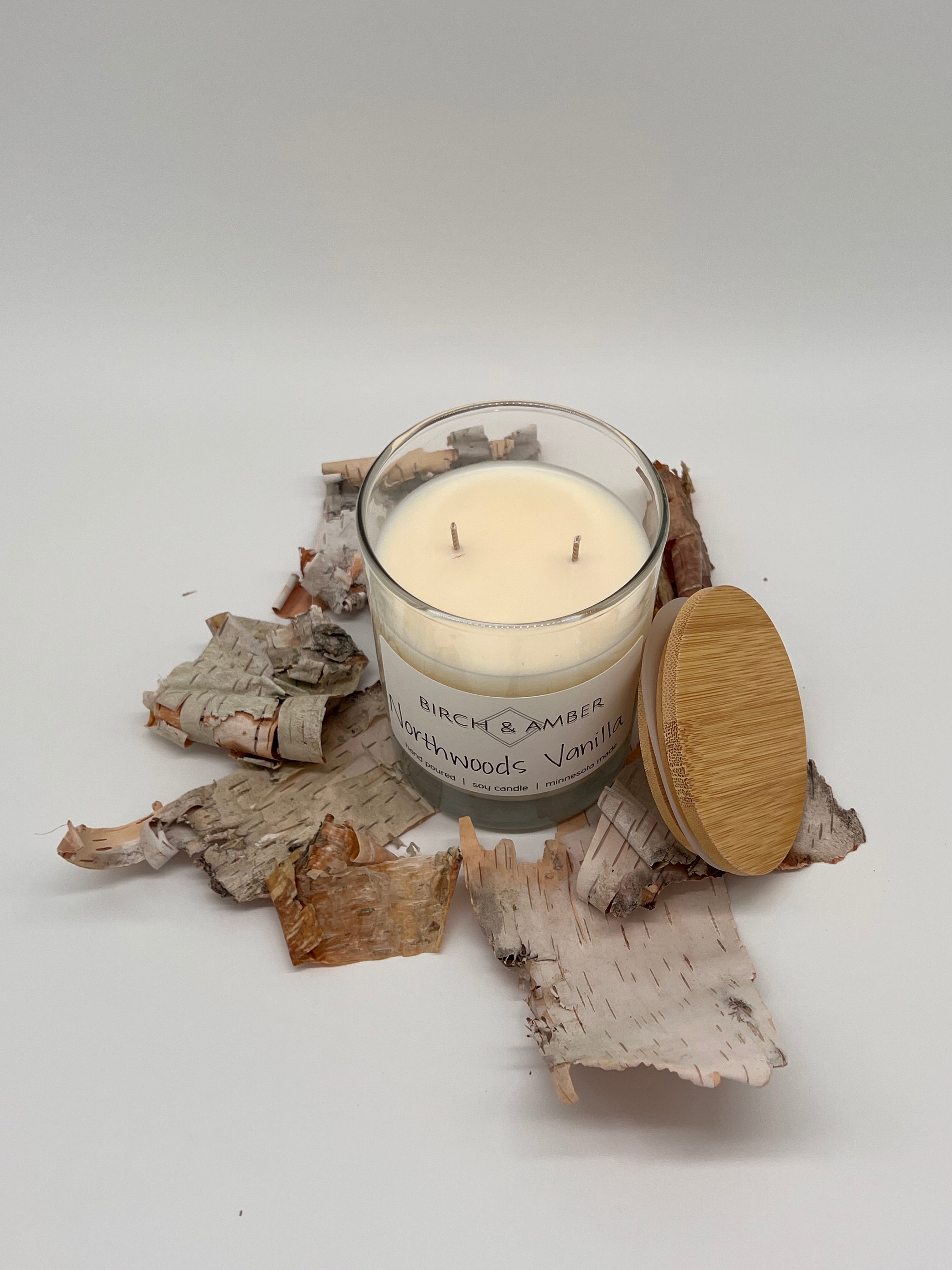Northwoods Vanilla Soy Candle | Handmade Minnesota Candle Company