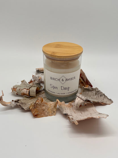 Spa Day Soy Candle | Handmade Minnesota Candle Company