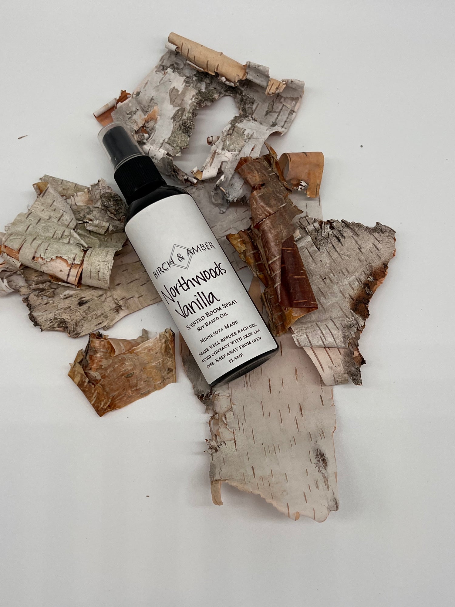 Northwoods Vanilla All-Natural Room Spray | Handmade Minnesota Candle Company