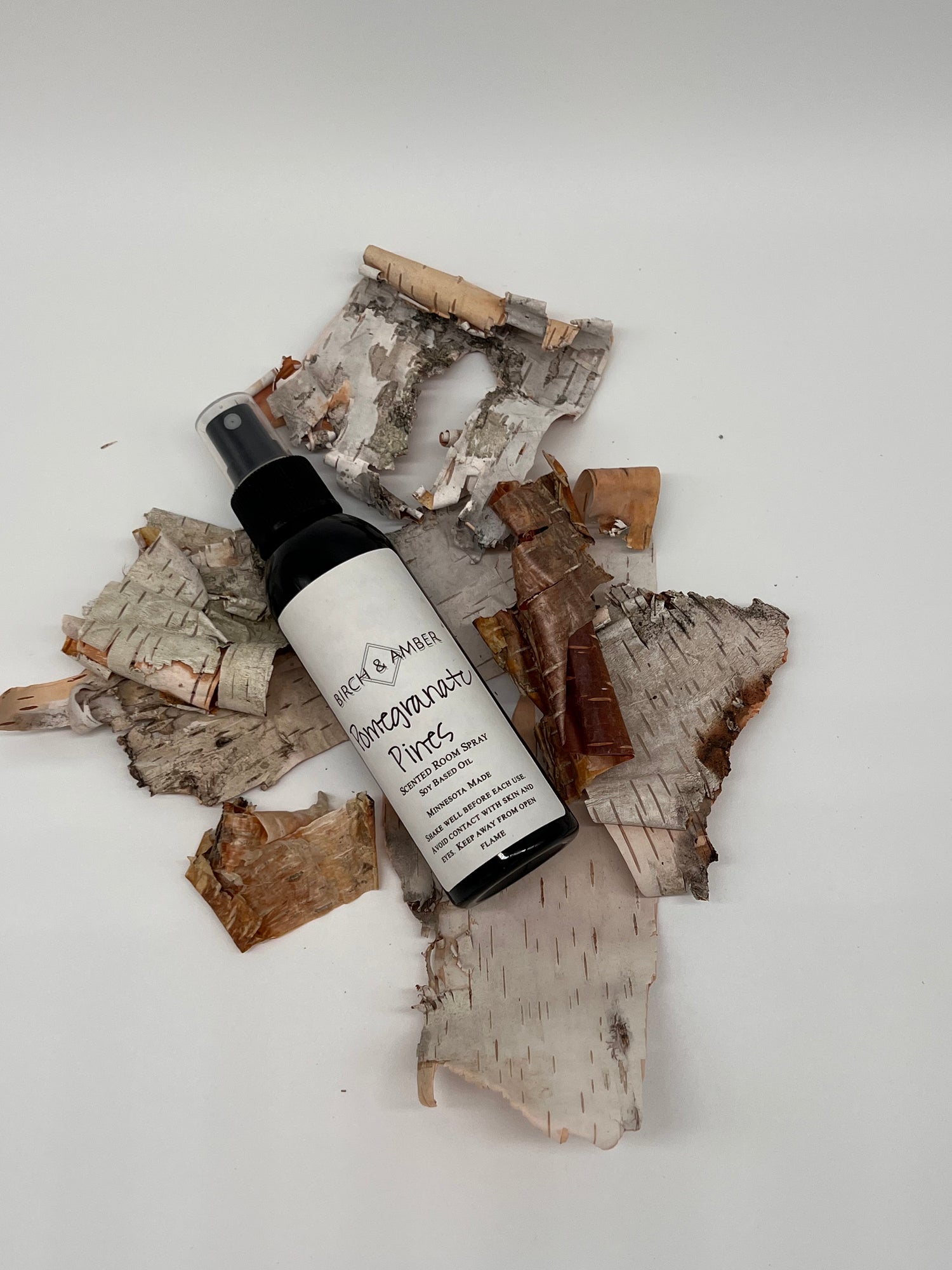 Pomegranate Pines All-Natural Room Spray | Handmade Minnesota Candle Company