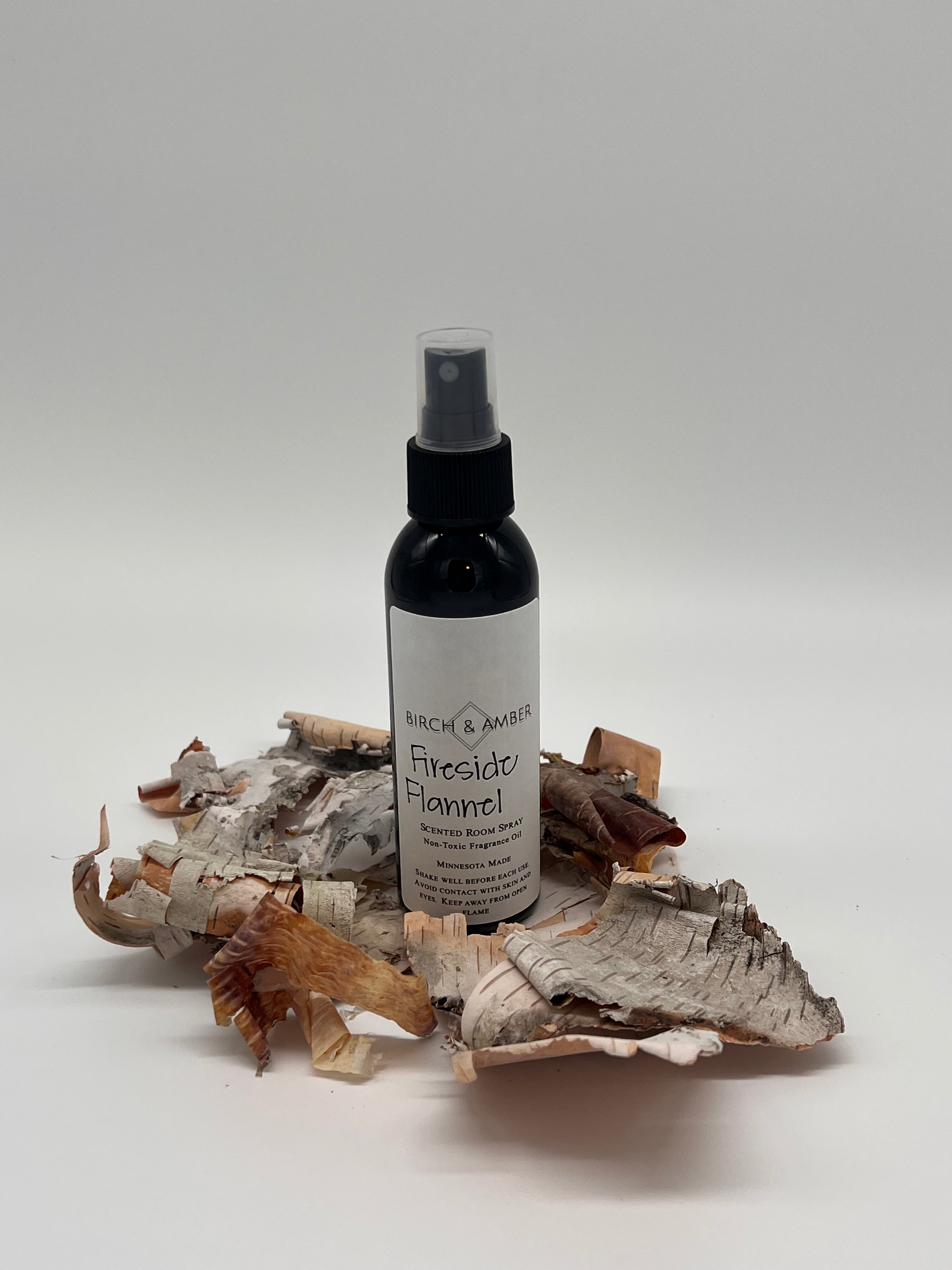 Fireside Flannel All-Natural Room Spray | Handmade Minnesota Candle Company