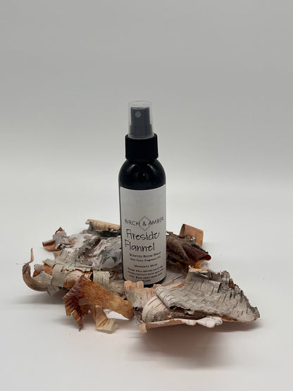 Fireside Flannel All-Natural Room Spray | Handmade Minnesota Candle Company
