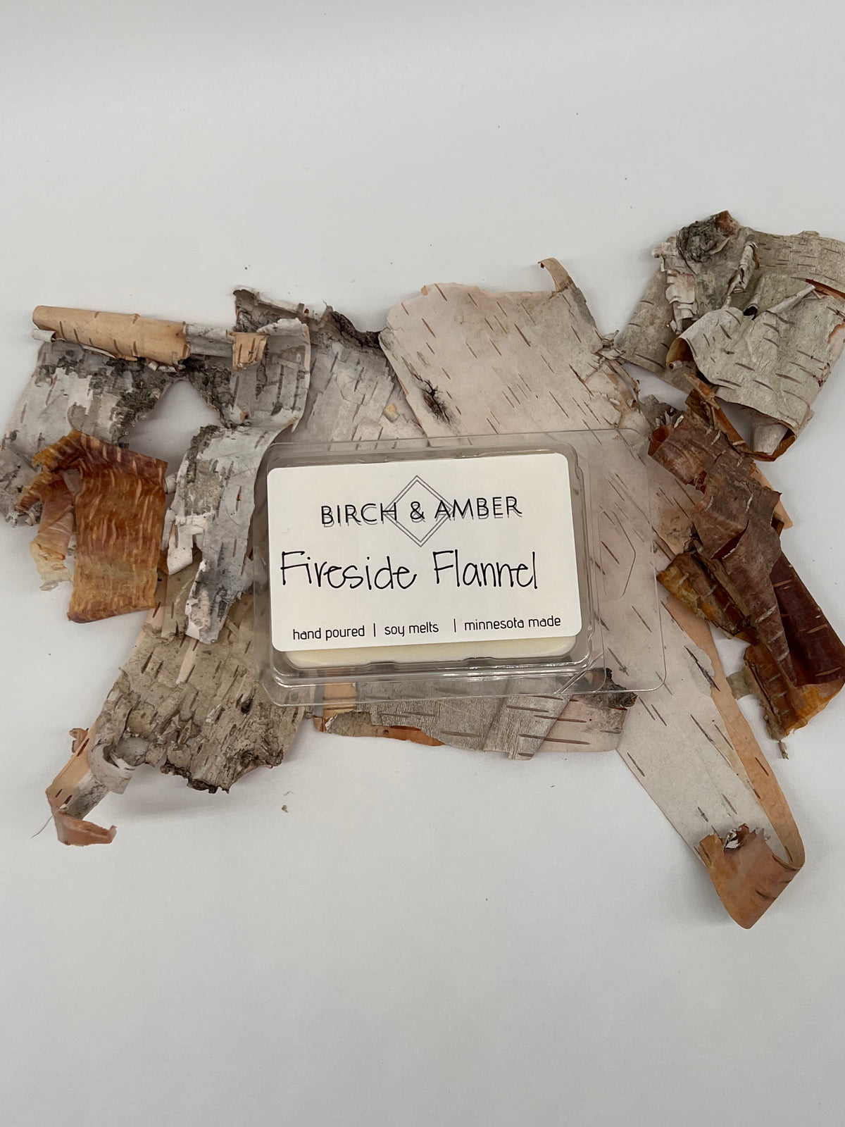 Fireside Flannel Soy Wax Melt | Handmade Minnesota Candle Company