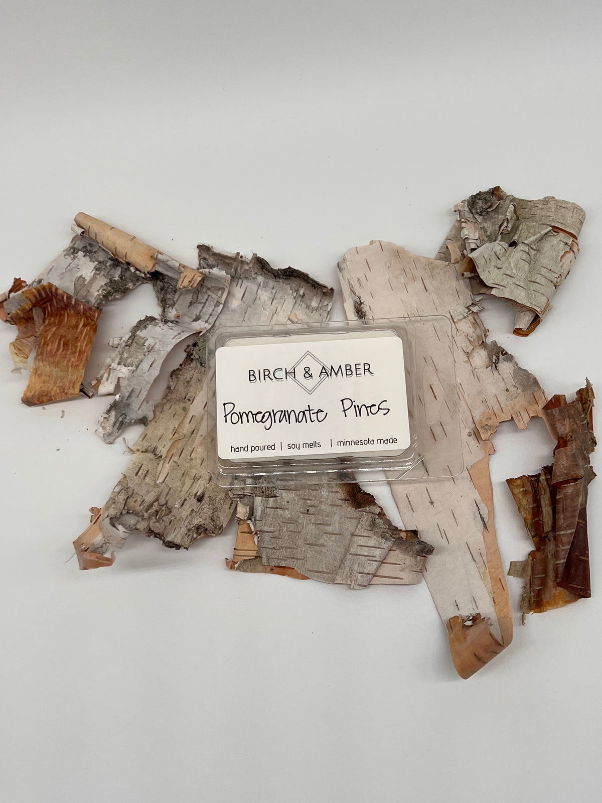 Pomegranate Pines Soy Wax Melt | Handmade Minnesota Candle Company