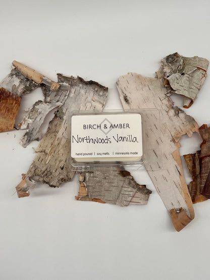 Northwoods Vanilla Soy Wax Melt | Handmade Minnesota Candle Company
